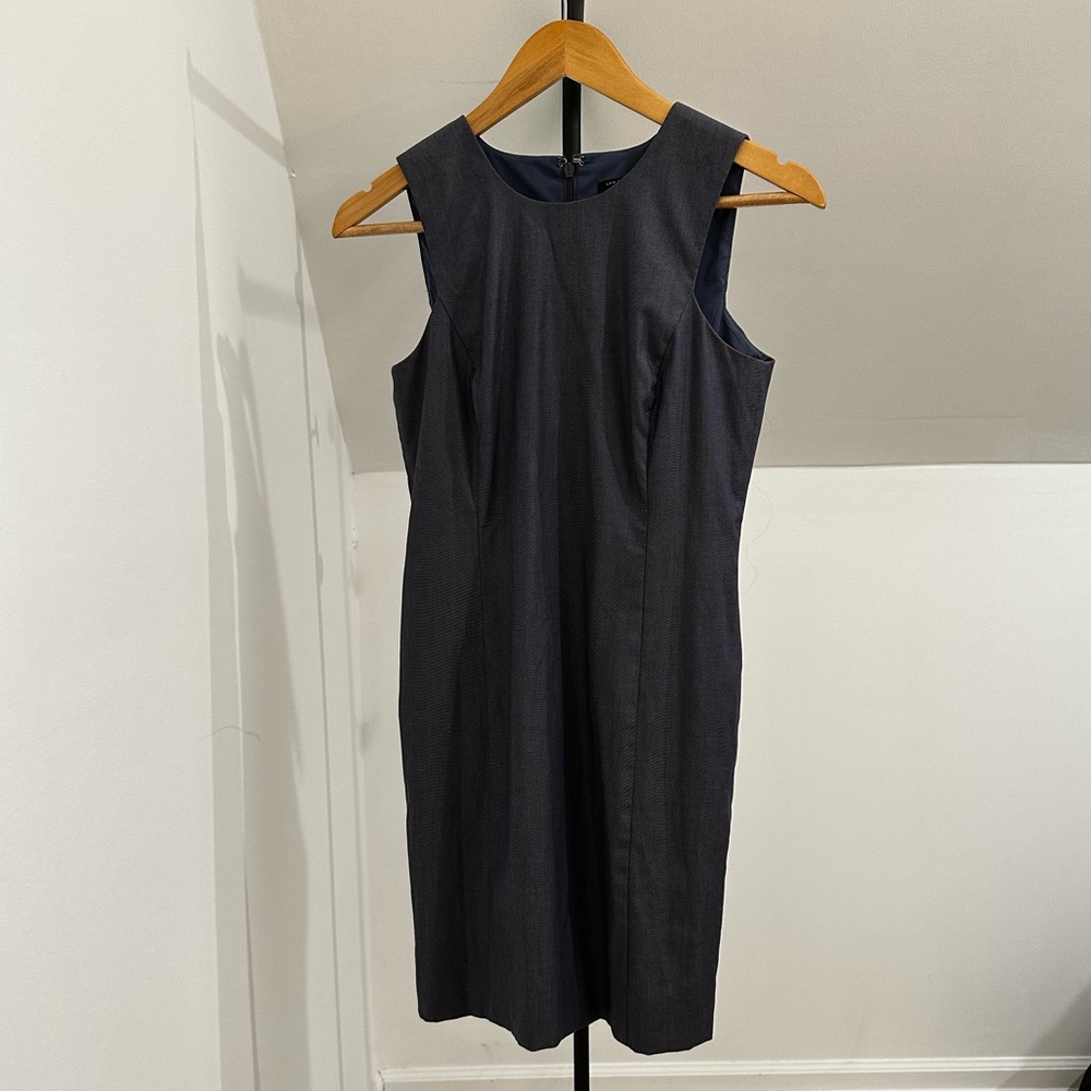 Ann Taylor Denim Blue Dress